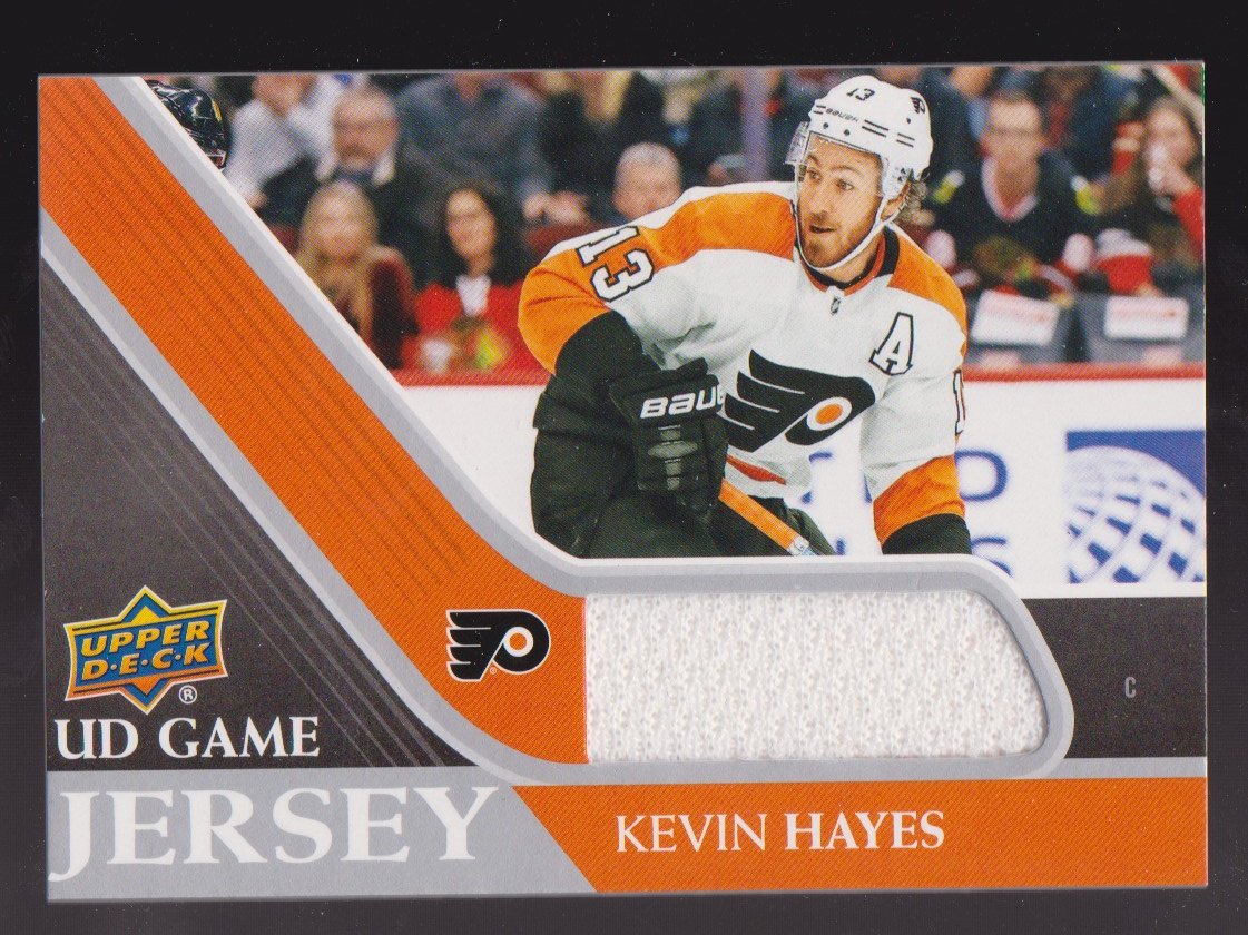 2020-21 Upper Deck Game Jerseys #GJKH Kevin Hayes (image for) 2020-21 Upper Deck Game Jerseys #GJKH Kevin Hayes